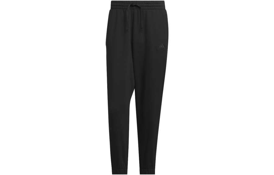 Adidas Adidas Heavy French Terry Pants Knitted Sweatpants Men's Black