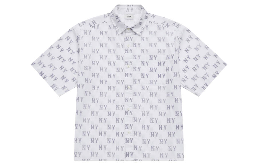MLB MLB MONOGRAM SS25 Shirt Unisex Gray