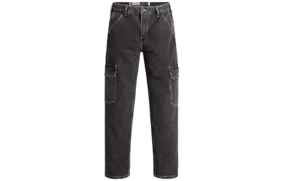 Levis Levis Jeans Men's Black Moderate Straight Fit Pants