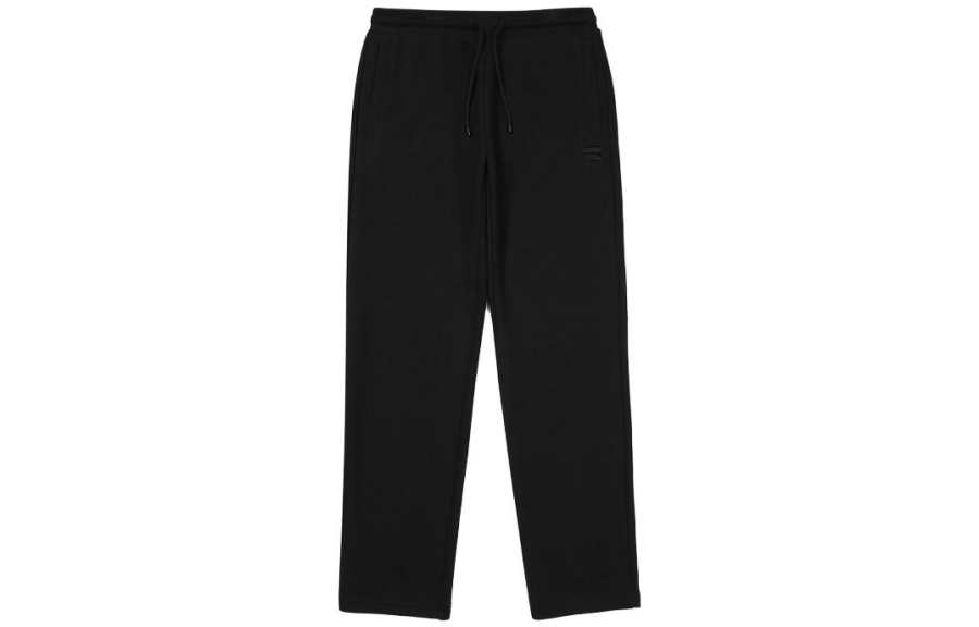 FILA THE NORTH FACE Apparel Collection Knitted Sweatpants Unisex Black Moderate Other