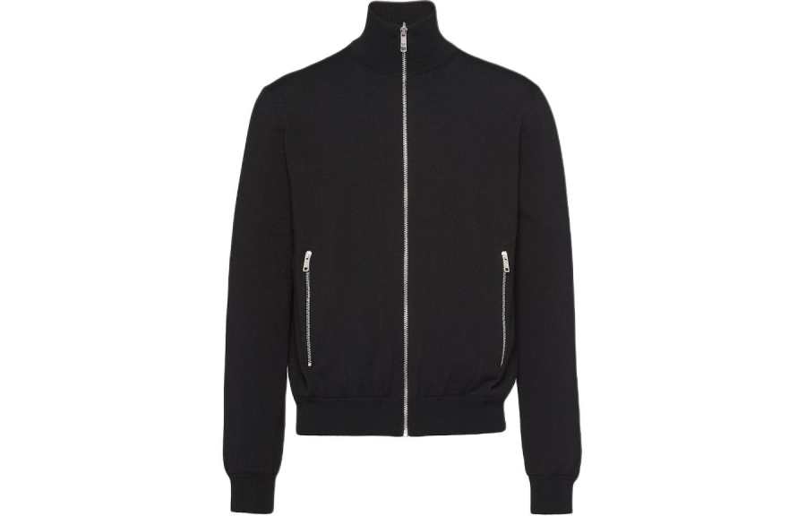 PRADA PRADA Logo Plaque Reversible Jacket