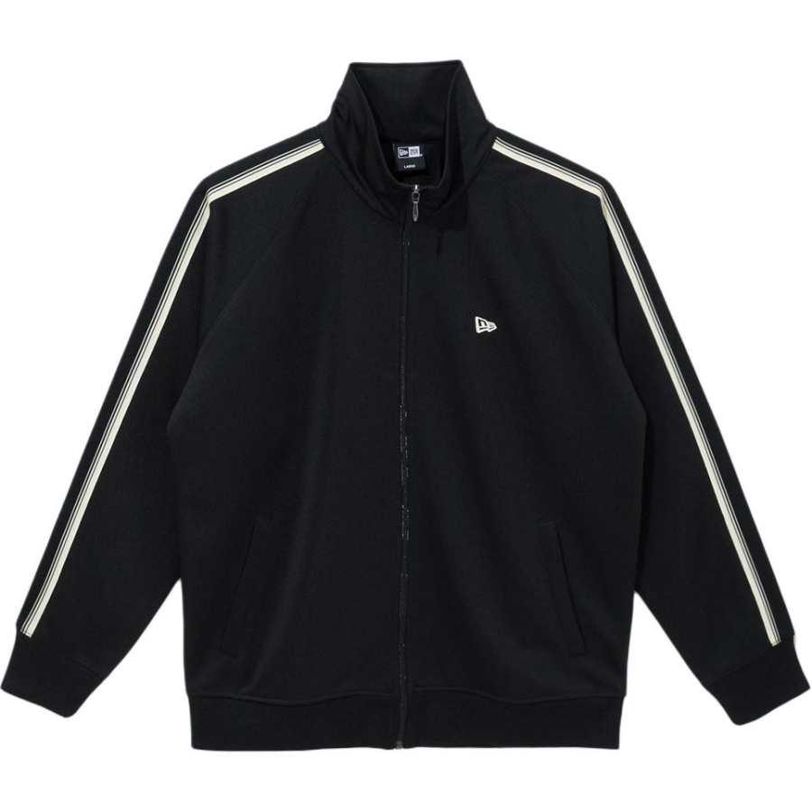 New Era Jackets Unisex Black Stand Collar Moderate Other