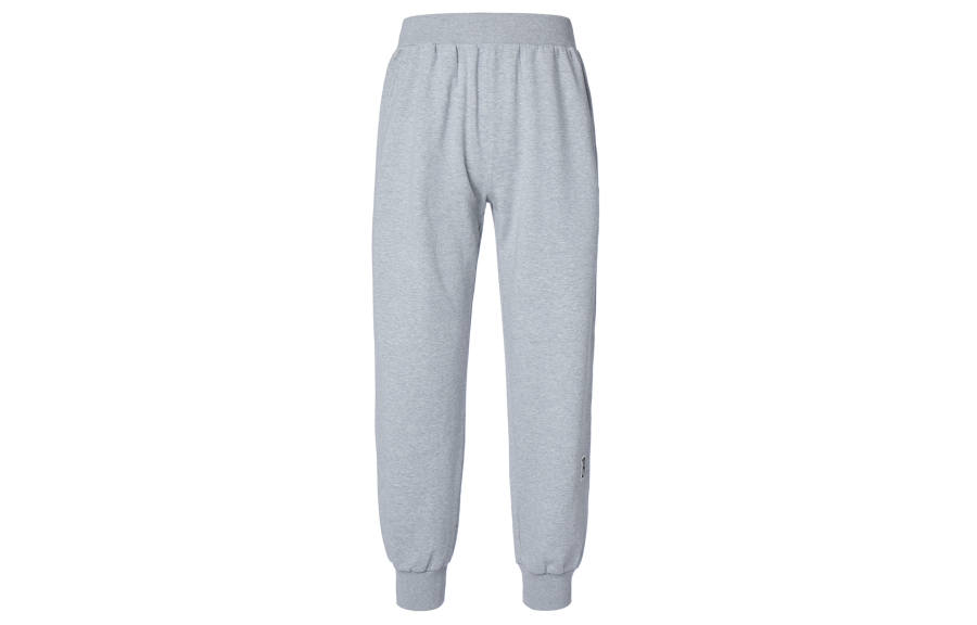 MLB MLB Knitted Sweatpants Unisex Gray Moderate Cuffed Pants