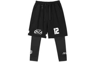 GUERRILLA GROUP Knitted Sweatpants Unisex Black Moderate Other