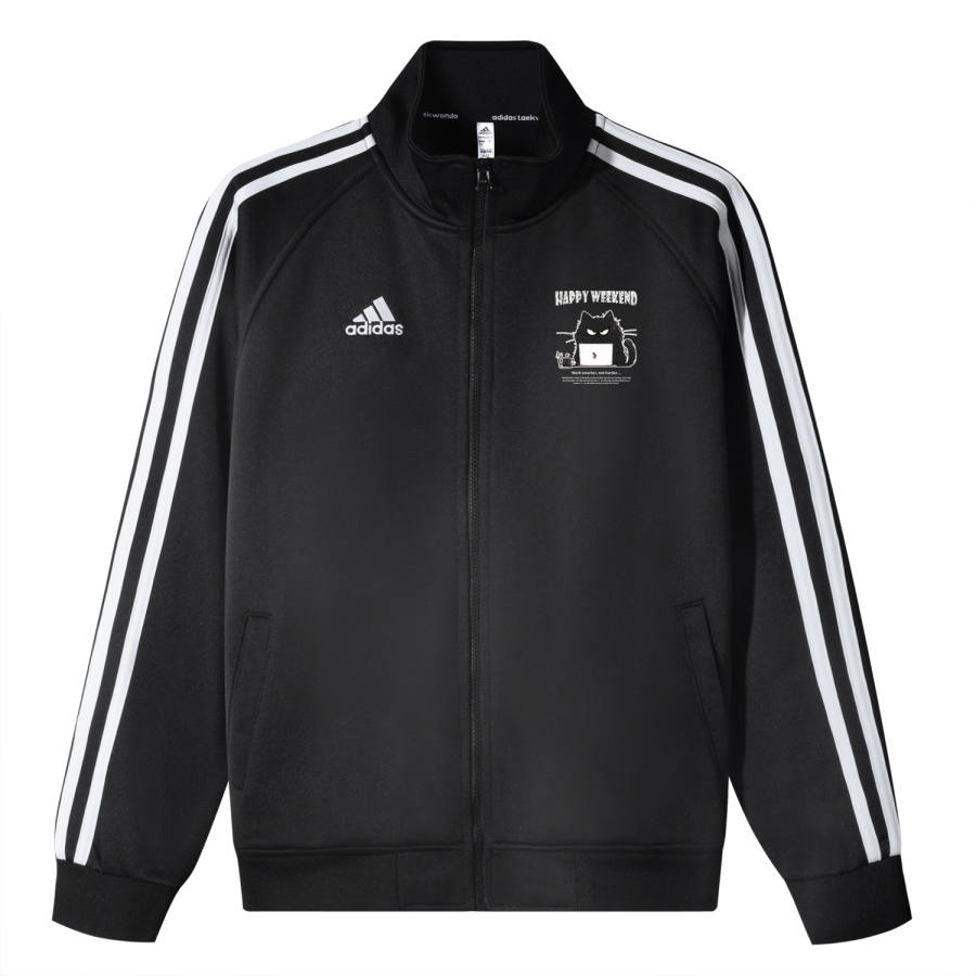 Adidas Adidas 3 Stripes Jackets & Coats Unisex Black
