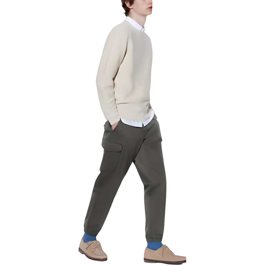 UNIQLO Cargo Pants Unisex Dark Olive
