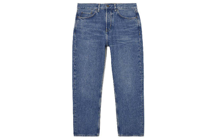COS COS Jeans Men's Blue Moderate Straight Fit Pants