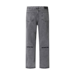 URS GGON Jeans Unisex Moderate Straight Fit Pants