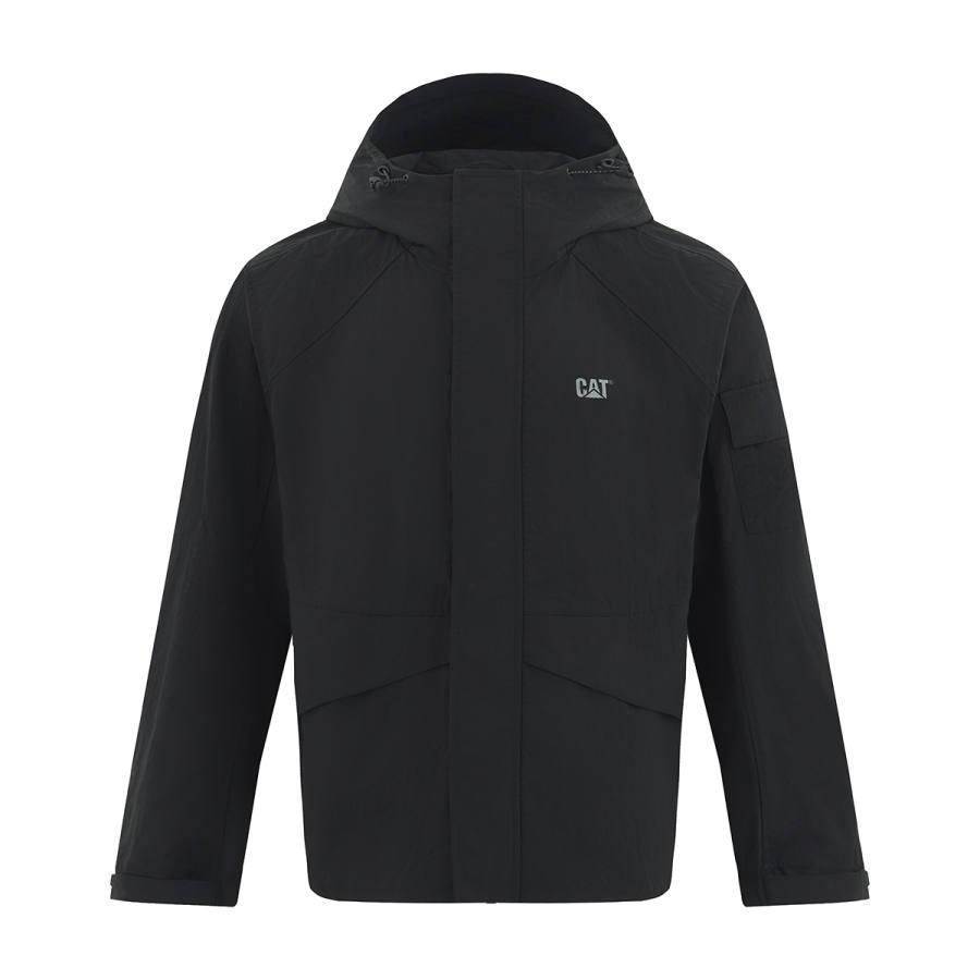 CAT CAT Jackets Men's Black Hooded Moderate Other