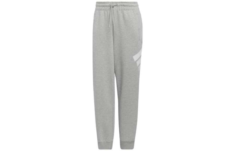 Adidas Adidas Knitted Sweatpants Men's Gray Moderate Cuffed Pants