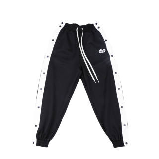 Slamble Knitted Sweatpants Unisex Moderate Snap Button Pants