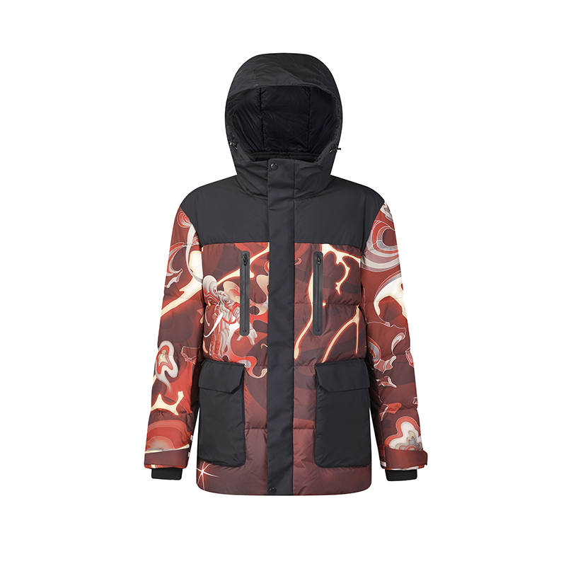 FILA FILA Down Jacket Men's All Over Print