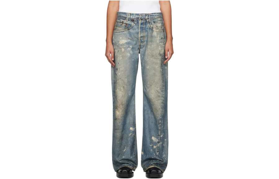 Acne Studios Acne Studios x Ssense Jeans Unisex Denim Blue