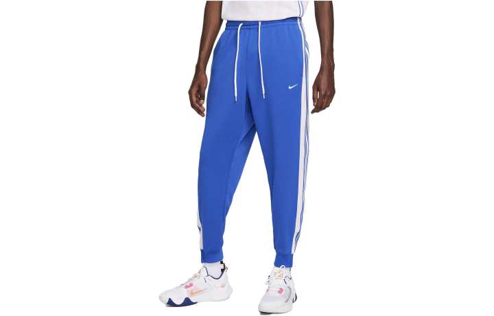 Nike Nike Knitted Sweatpants Men's Blue Moderate Cuffed Pants