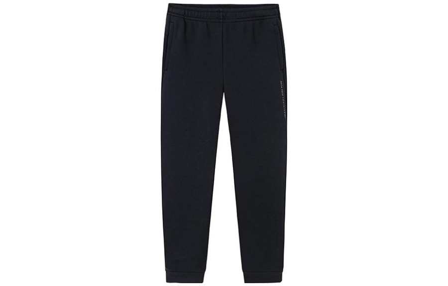 ANTA Anta Variety Training Collection Knitted Sweatpants Men's Basic Black