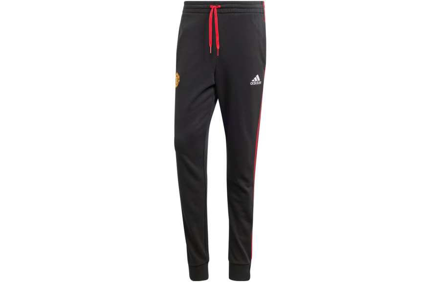 Adidas Adidas Manchester United Manchester United Dna Sweat Pants Knitted Sweatpants Men's Black