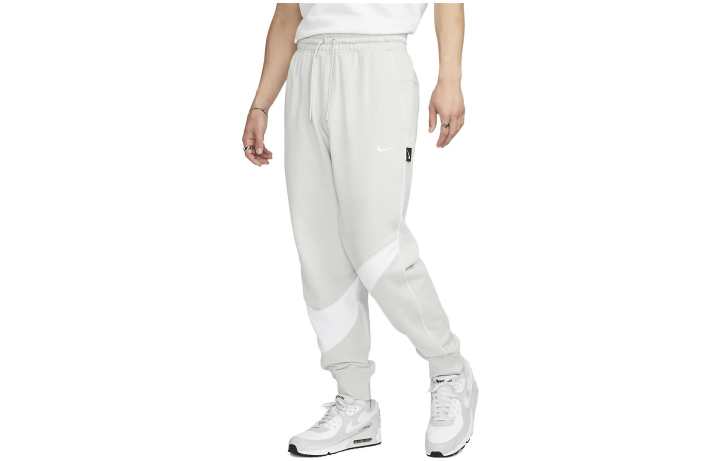 Nike Nike Knitted Sweatpants Men's Gray Moderate Cuffed Pants