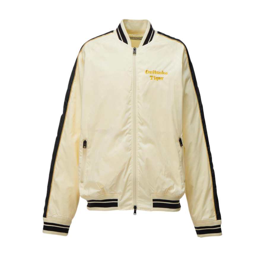 Onitsuka Tiger Onitsuka Tiger Jacket Unisex Gray White