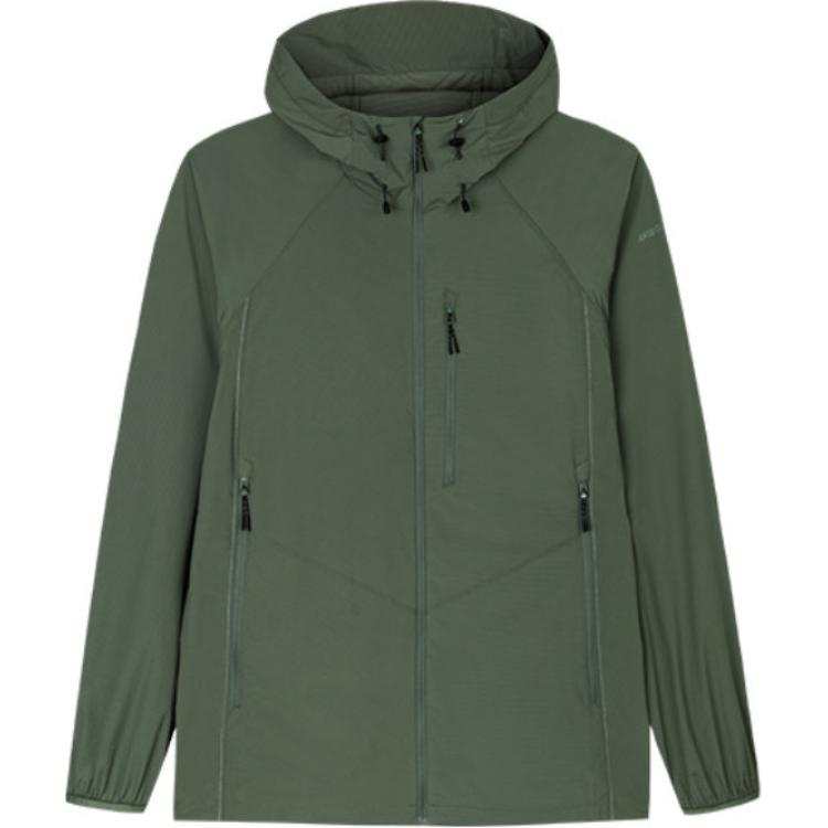 Anta Champion Series Trench Coat Men's Green Kiwi