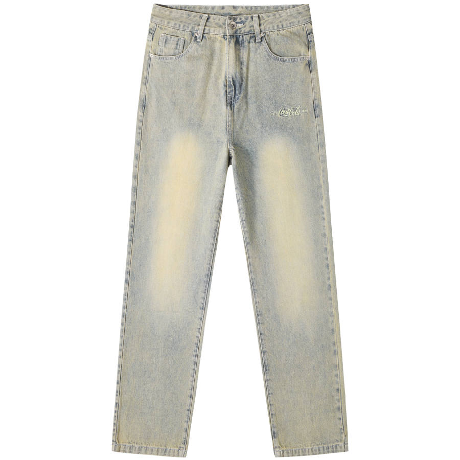 Coca-Cola Coca Cola Jeans Unisex Moderate Straight Fit Pants