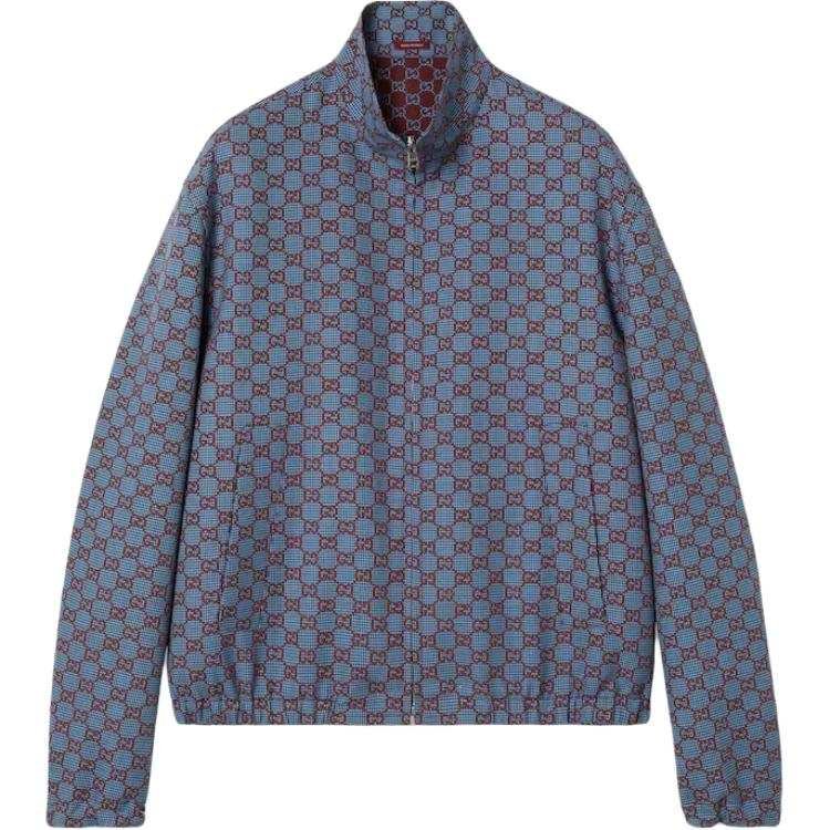 GUCCI Gg Pied de poule Wool Jacket