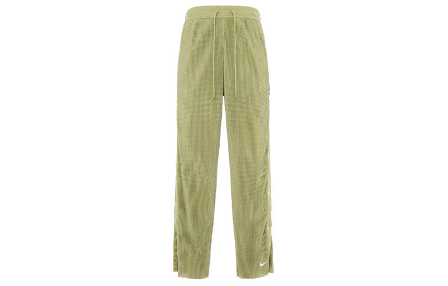 Nike Nike Knitted Sweatpants Men's Olive Green Moderate Straight Fit Pants