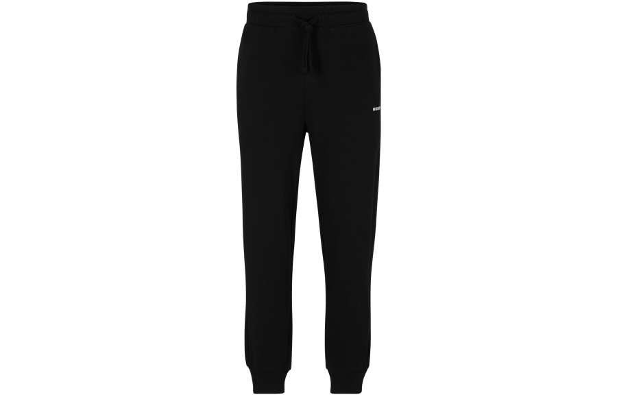 HUGO BOSS SS23 Knitted Sweatpants Men's Black