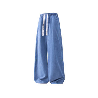 EOOVEN Jeans Unisex Moderate Straight Fit Pants