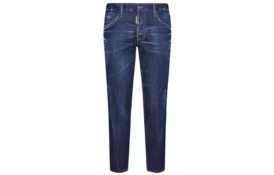 DSQUARED 2 Dsquared2 Dark Clean Wash Skater Jeans