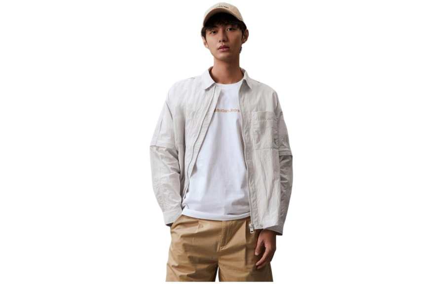 Calvin Klein CALVIN KLEIN Jacket Men's Galaxy Gray