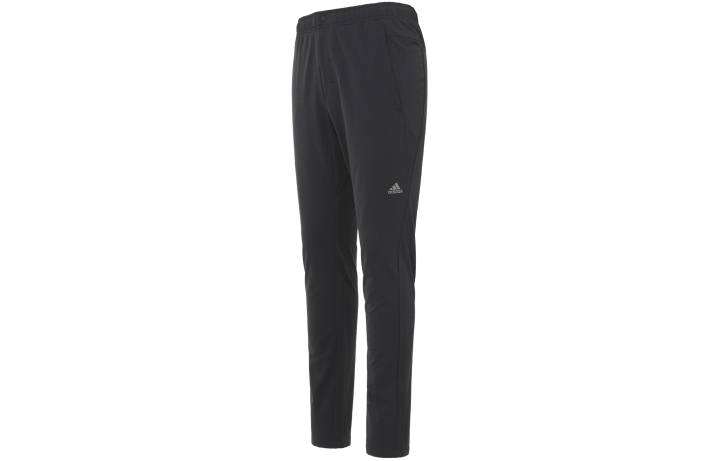 Adidas Adidas Casual Pants Men's Black Moderate Straight Fit Pants