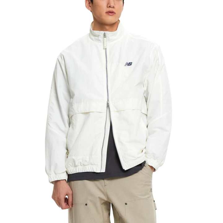 New Balance New Balance UNI ESSHeritage Jackets & Coats Unisex Ivory