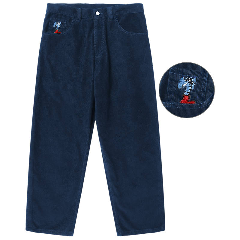 MIND ERROR MIND ERROR Casual Pants Unisex Thickened Other