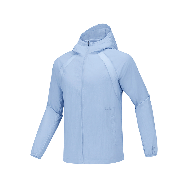 Skechers Jackets & Coats Unisex Matte Light Blue