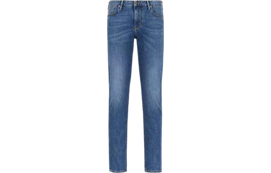 Emporio Armani J06 Slim-fit washed 11.5 oz comfort-denim jeans