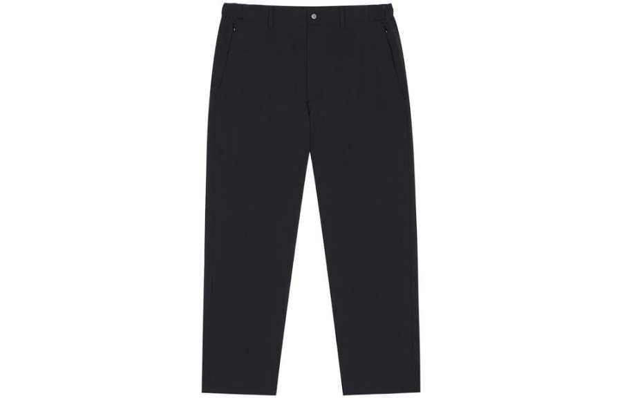 New Balance New Balance New Balance Japan Casual Pants Men's Black Moderate Straight Fit Pants
