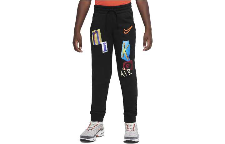 Nike Nike Knitted Sweatpants Men's Black Moderate Cuffed Pants