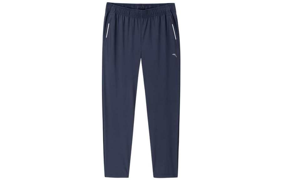 Anta Variety Training Collection Knitted Sweatpants Men's Blue