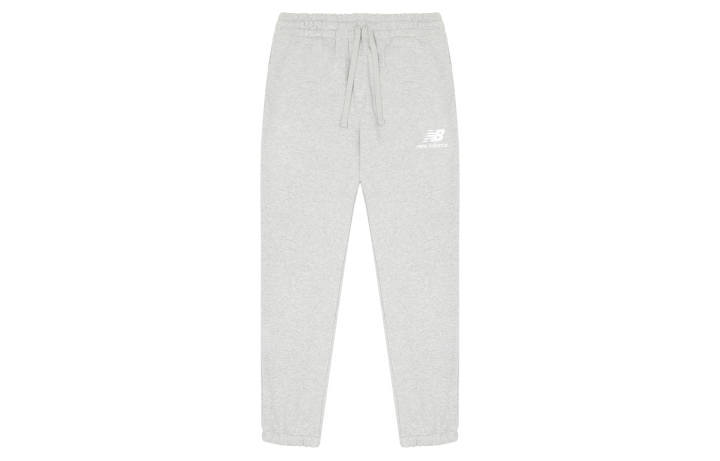 New Balance New Balance Knitted Sweatpants Men's Light Gray Moderate Cuffed Pants