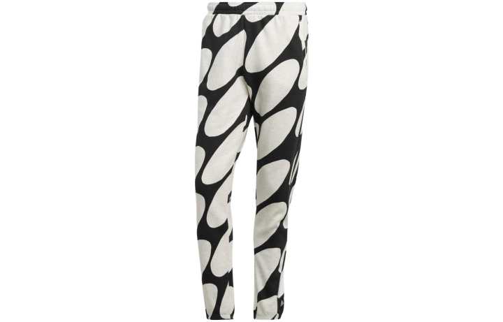 Adidas Adidas Knitted Sweatpants Men's Black White Moderate Straight Fit Pants