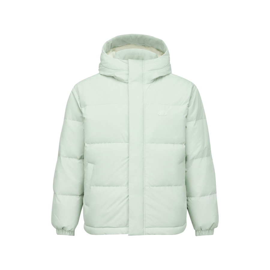 Skechers Sports League Collection Down Jacket Unisex Mercury Green