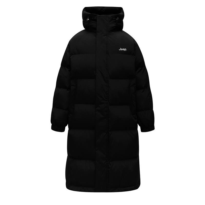 Jeep Puffer Jackets Unisex Hooded Thickened Padded Puffer Jacket