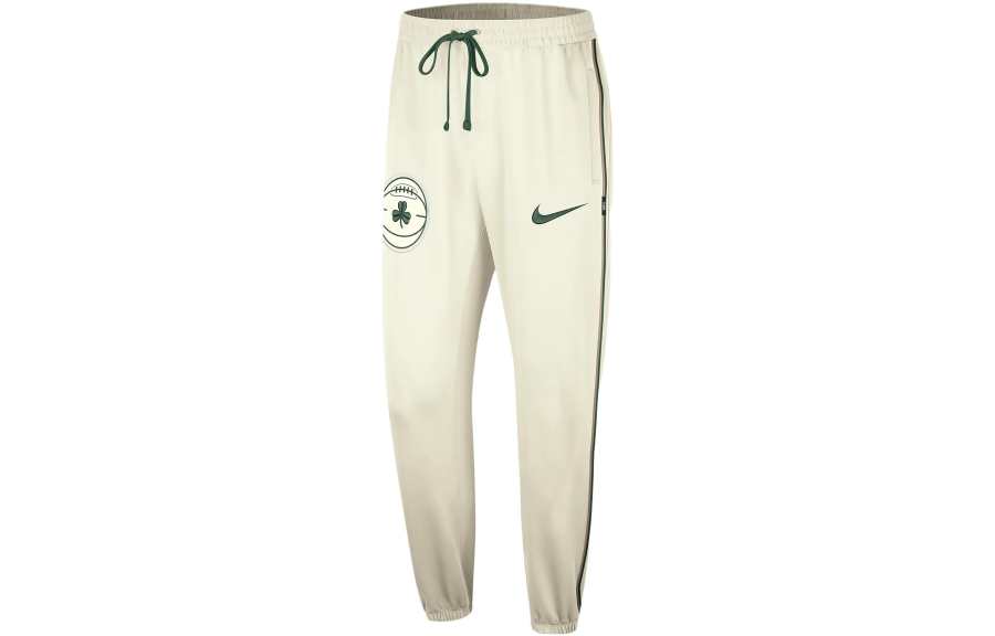 Nike Nike Dri Fit Boston Celtics Showtime City Edition Knitted Sweatpants City Edition, Boston Celtics Men's Sail White