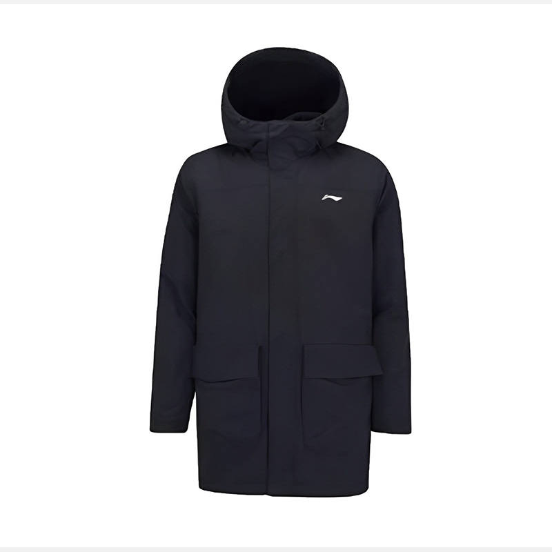 Li-Ning Li Ning Badminton Collection Puffer Jacket Unisex Black