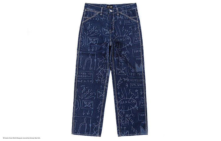 Lee Lee Jeans Men's Washed Moderate Wide Leg Pants