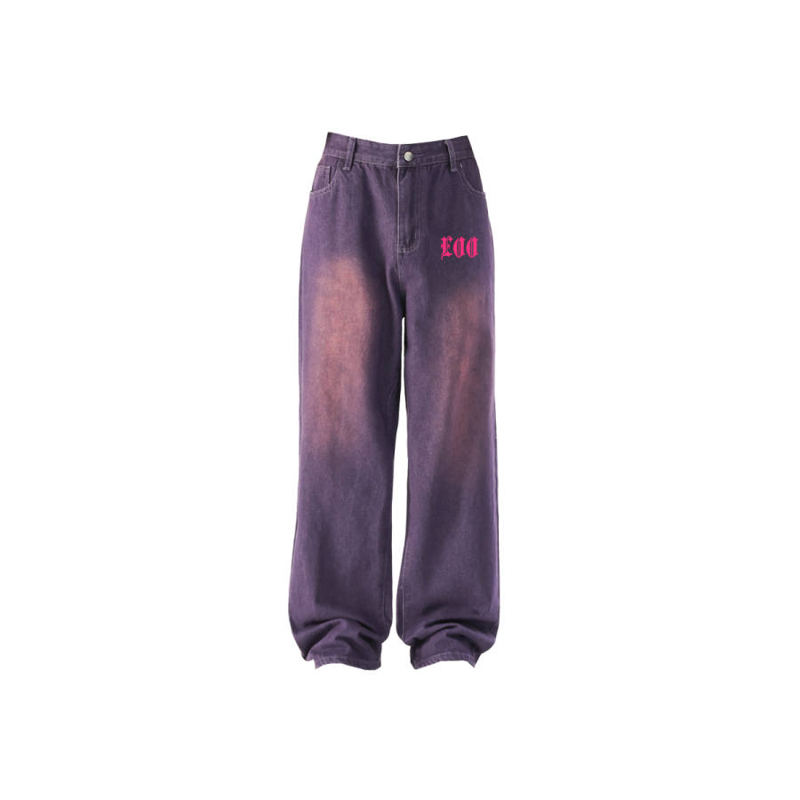 EOOVEN EOOVEN Jeans Unisex Moderate Straight Fit Pants