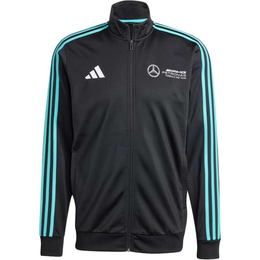 Adidas Adidas x MERCEDES AMG PETRONAS F1 TEAM SS25 Jacket Men's Black/White
