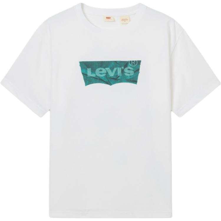 Levis Levis T Shirts Men's White Crew Neck Moderate