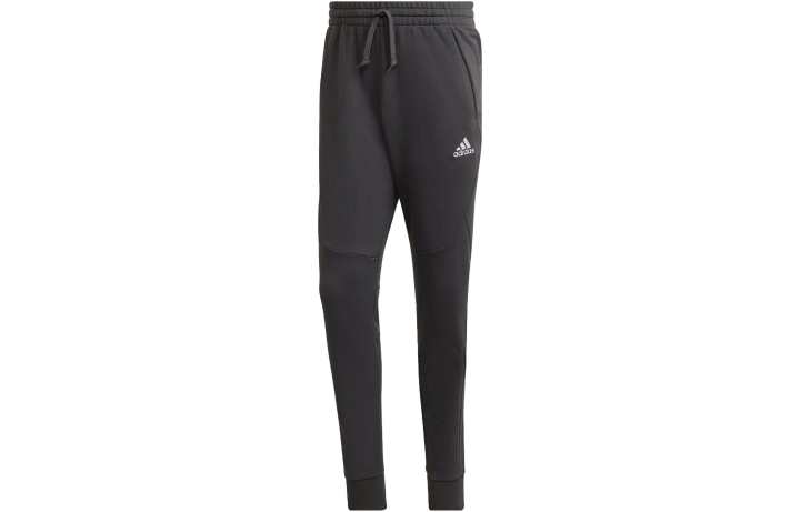 Adidas Adidas Knitted Sweatpants Men's Dark Gray Moderate Cuffed Pants