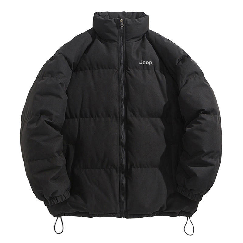 Jeep Jeep Puffer Jackets Unisex Stand Collar Thickened